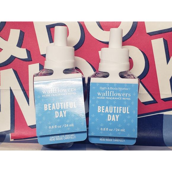 Bath & Body Works Other - BBW Beautiful Day Wallflower Home Fragrance 2 Refills